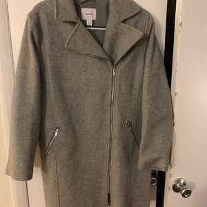 Gray Moto jacket from old navy